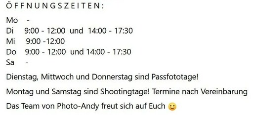 André Weber | Photo-Andy | Pass- und Bewerbungsfotos | Kinderfotograf auf alleFotografen